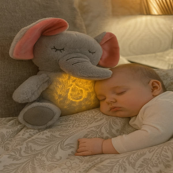 BreatheBuddy™ Soothing Elephant-Bunny Plush Toy™