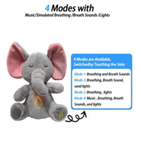 BreatheBuddy™ Soothing Elephant-Bunny Plush Toy™